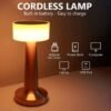 Cordless LED Night Lamp with Touch Control