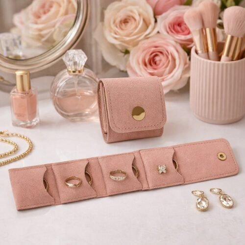 01_JewelryCase.jpg Compact Foldable Jewelry Storage Pouch / Wallet (1 Pc)