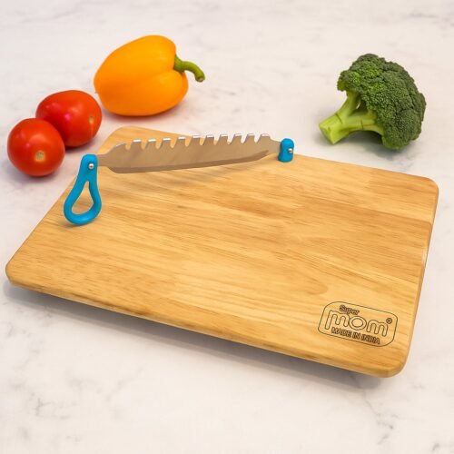 Supermom Wooden Craft Cutting and Chopping Board (1 Pc)
