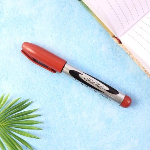 01_marker_4c81e3a5-1106-465b-9e4d-9f9c684f73d4.jpg Maroon Premium Permanent Marker Pen (1 Pc)
