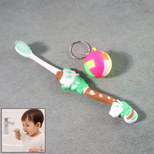 02_tooth-brush.jpg Kids Toothbrush and Ball Keychain Toy Set