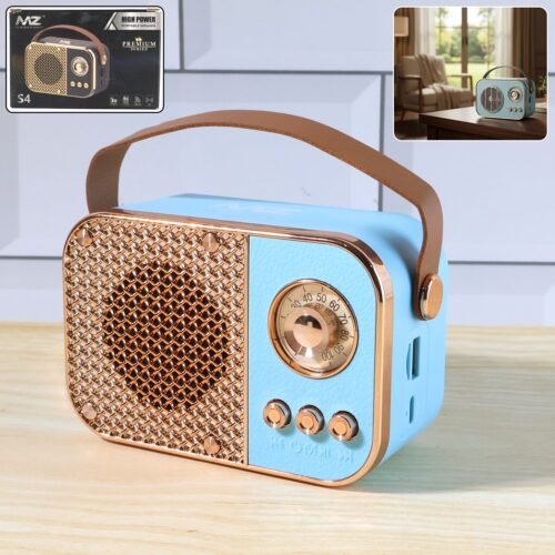 26_massager.jpg Vintage Style Wireless Portable Speaker with Retro Radio (1 Pc)