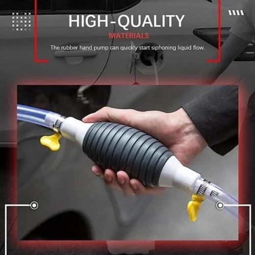 Portable Fuel Transfer Pump Kit for Petrol, Diesel & Liquids