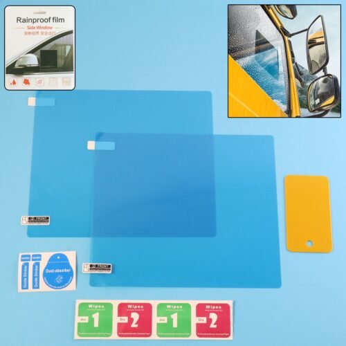 Car-Glass-Anti-Fog-Film-02.jpg Mirror Protection Film Set (2-Piece, 20×18 CM)
