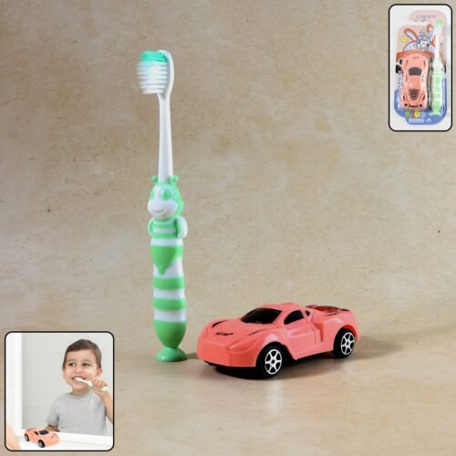 CarToothbrush-WOSKU-01.jpg Kids Toothbrush and Car Toy Set