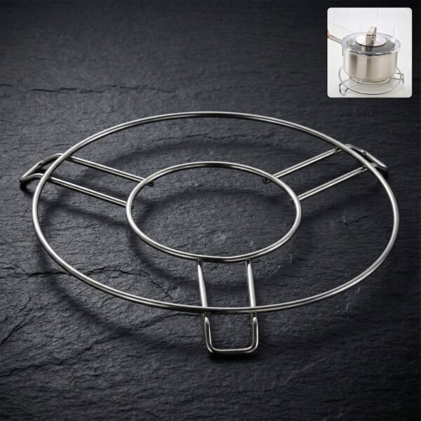 Cooker-Donga-Stand-01.jpg Stainless Steel Round Table Ring Hot Pot Stand (1 Pc)