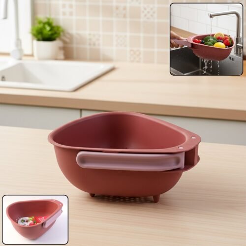 Foldable-Colander-01.jpg Supermom Kitchen Colander with Foldable Handle and Drain Base