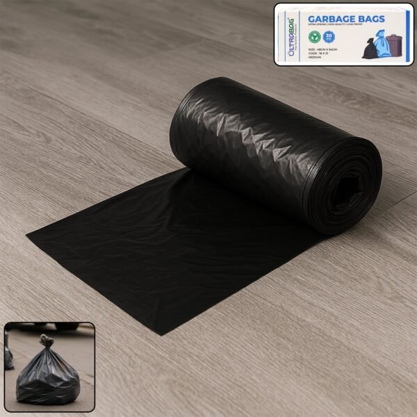 Extra-Strong Garbage Bag Roll (48x54CM / 1 Pc)