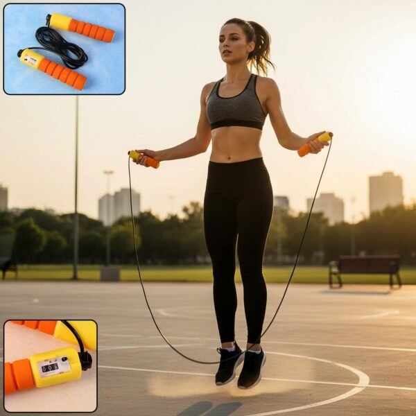 Adjustable Fitness Jump Rope (1 Pc)