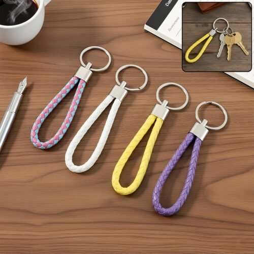 Keychain-Key-Holder-01.jpg Braided Loop Keychain Set (4 Pc)