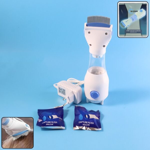 Electric Anti-Lice Vacuum Comb Set