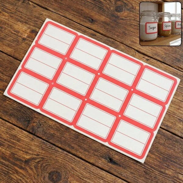 Redstricker-WOSKU-01.jpg 1 Sheets Self-Adhesive Label Stickers