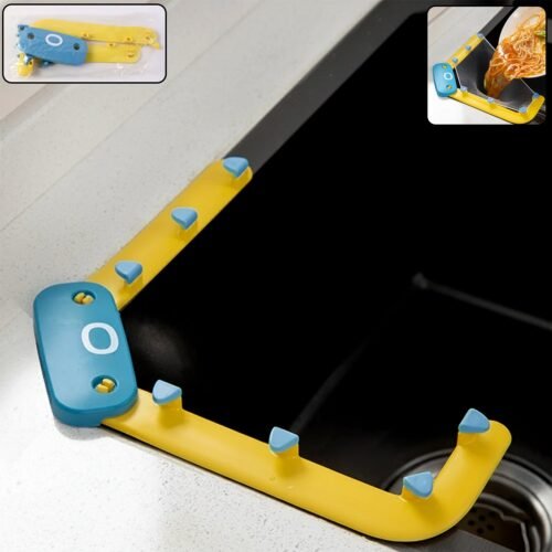 Sink-Drain-Stopper-01.jpg Premium Multipurpose Kitchen Sink Corner Filter Holder Set