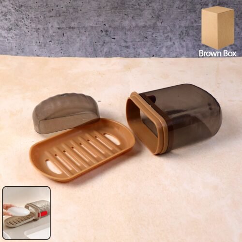 SoapBox-WOSKU-01.jpg Premium Plastic Soap Box with Drain Tray & Protective Cover