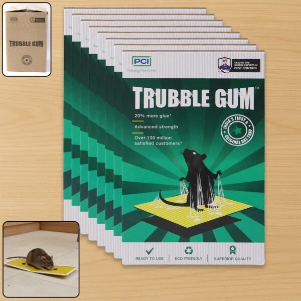 PCI Cardboard Troublegum Small Size Mouse Trap-10Pc
