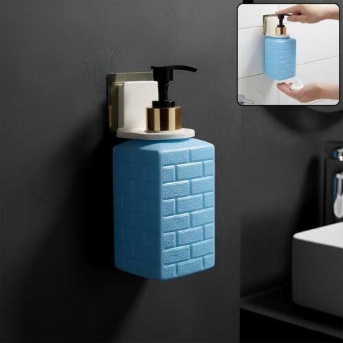 Wall-Mount-Liquid-Soap-Dispenser-Bottle-01.jpg Wall-Mounted Liquid Soap Dispenser (1 Set)