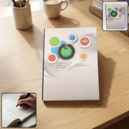 notebook-WOSKU-01_f367ae18-bf39-47cb-a40d-95578ebac862.jpg Hardbound Ruled Notebook (1 Pc / 100 Pages / 240x180mm)