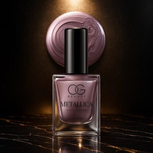 000.jpg OG Beauty Premium Rose Chrome Metallica Nail Polish (1 Pc / 10 ML)