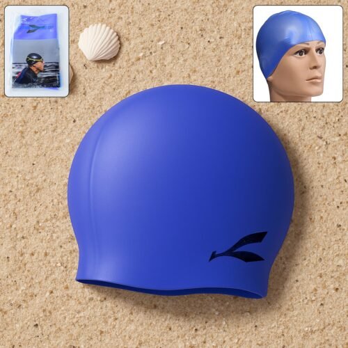 001_e6ede6b6-182f-496f-87df-c12c574c078f.jpg Konex Silicone Swimming Cap (1 Pc)