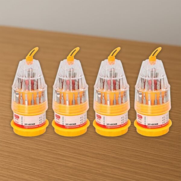 31in1 Magnetic Screwdriver Set with 30 Bits Professional Tool Kit (4 Pc Set)