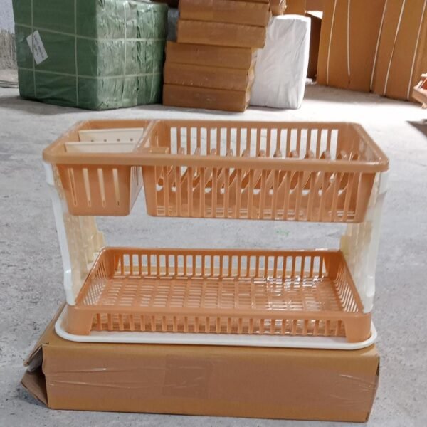 Kitchen Organizer Rack with Water Storing Tray / Dish Rack