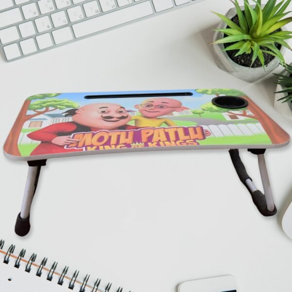 Multipurpose Writing Homework Table with Cartoon Print (1 Pc / Mix Design)