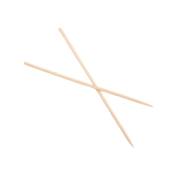 Camping Wooden Bamboo BBQ Skewers 20 cm  Sticks for Meat Party Pack