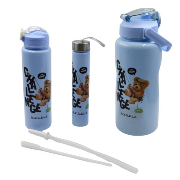 015_e5b47546-3a0d-409c-a213-a34b7fe8666a.jpg Plastic Water Bottle Set – BPA-Free, Leak-Proof, Cartoon Design Kids & Gym (3 Pc Set)
