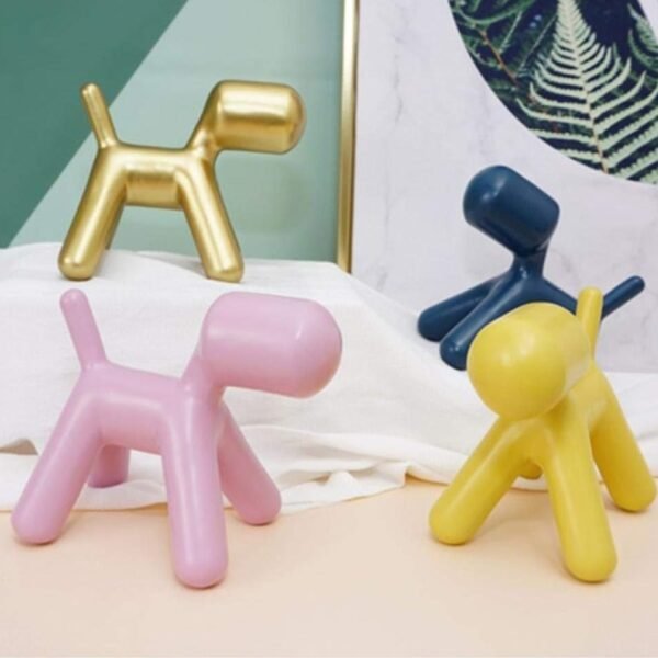 016_9d390e73-f3c7-4525-9dac-b2b4414fce14.jpg Plastic Cute Animal Puppy Chair Dog Low Footstool for Bedroom Living