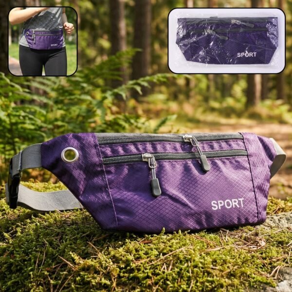 Adjustable Sports Waist Pouch (1 Pc)