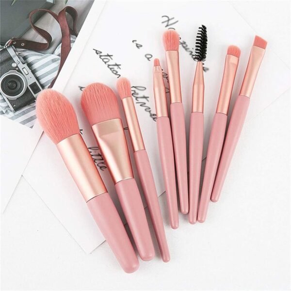Premium Makeup Brush Set (8 Pcs Set / Mix Color)