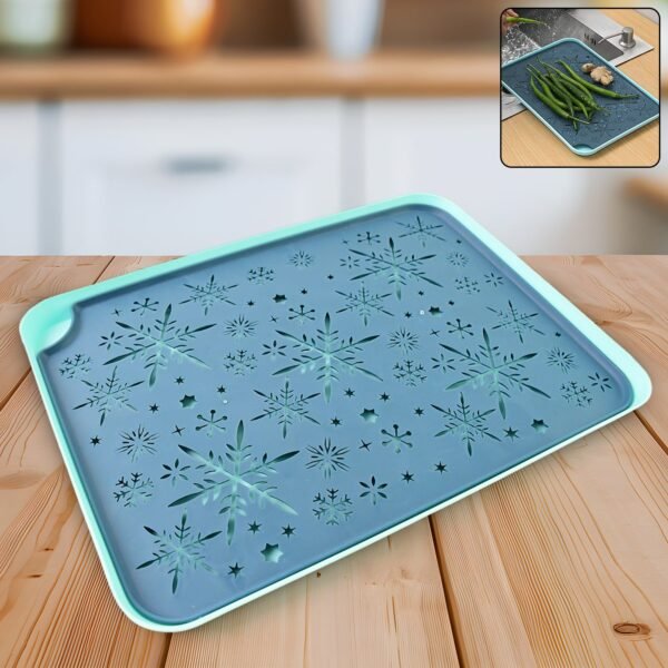 01_02041b05-1738-4994-b828-9f30dfe691f7.jpg Multi-Purpose Snowflake Design Drain Tray for Kitchen Sink