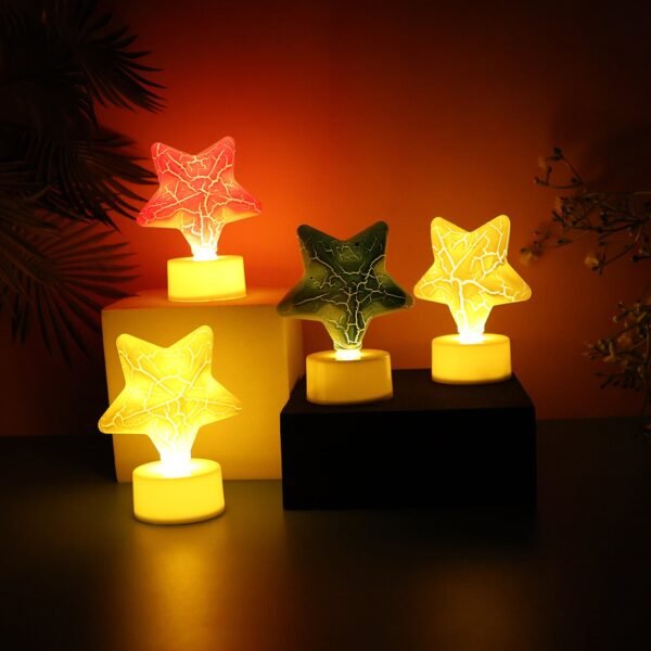 01_05d81b05-609f-42bb-a8bc-e755d209d0c4.jpg Star Shape Decorative LED Tealight Candles (4 Pc)