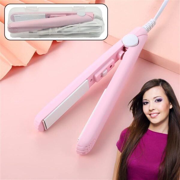 Beauty and Personal Care Professional Ceramic Plate Mini Hair Styler