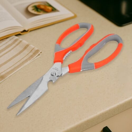 01_06c0a01b-ba9e-4b04-9d8e-478f50f17064.jpg SpaceMulti-Function Kitchen Scissors for Veggies, Meat & Seafood with Bottle Opener