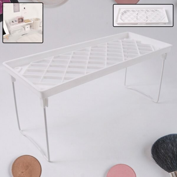 01_06d3dd3e-c430-453b-b73c-4cbb4a203c6d.jpg Bathroom Organizer Kitchen Utility Storage Rack Shelf Divider Makeup Home