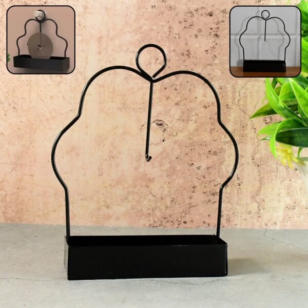 01_0869bbbc-f4d8-48db-ac3d-66bf2cd4cb03.jpg Mosquito Coil Holder Stand - (1 Pc)