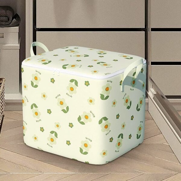 01_090c2dab-cfab-40ef-ae5f-985cf73d15e6.jpg Foldable Clothes Storage Comforter Organizer Storage (100 L / Mix Color)