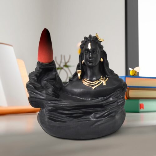 01_09315466-9d0c-49c3-ad47-bc7ca1f803f5.jpg Adiyogi Shiva Backflow Smoke Fountain Incense Holder Burner (1 Pc)