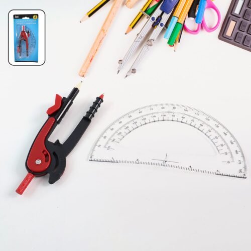 01_0ad70170-6858-4b9c-8048-111768b7556c.jpg 2 Pc Geometry Set – Built-in Pencil Grip & Transparent Plastic Protractor