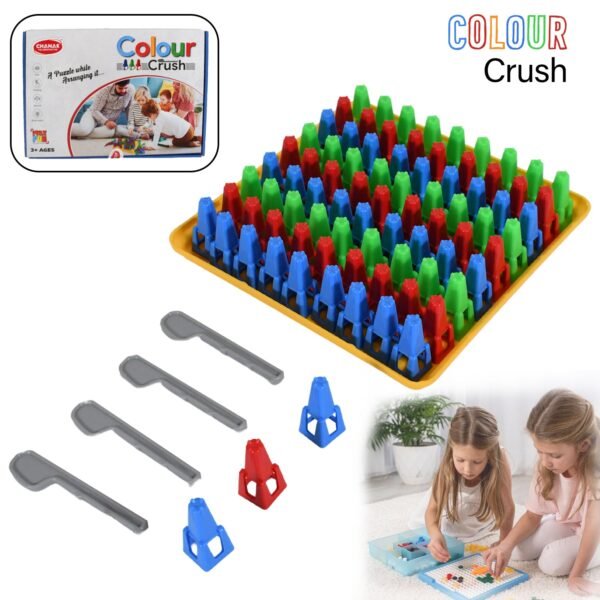 01_0b49725c-8134-4e11-9457-103679aeb9de.jpg Plastic Color Crush Game Board Educational Puzzle Game for Kids and Adults Gift