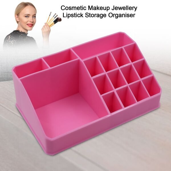 Makeup Organiser Cosmetic Makeup Lipstick Storage Box (1 Pc)