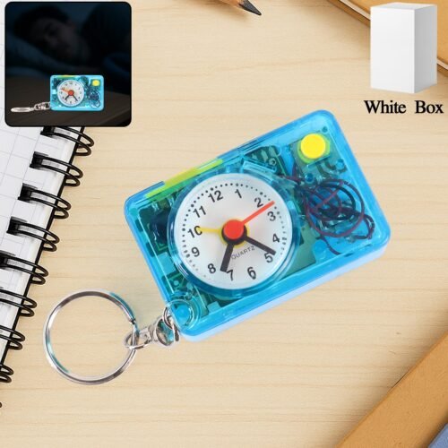 01_0c6b3f71-1c37-4df6-9d4e-b1be1e8072e6.jpg Mini Alarm Clock Keychain – 1PC Portable Quartz Analog Clock Key Ring