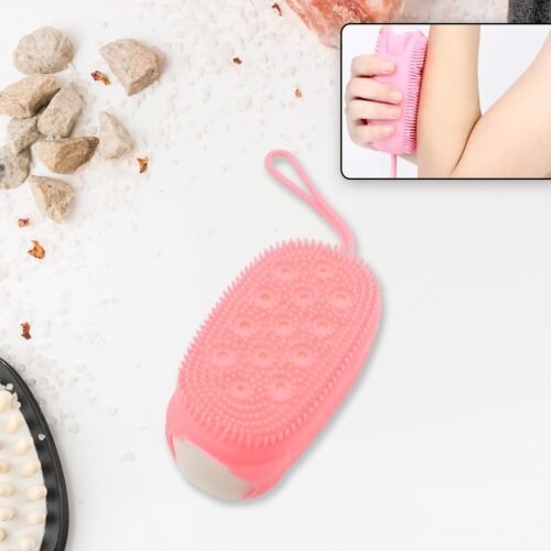 01_0cbefe9e-d3e9-4400-ab29-e09634c46cd3.jpg Super Soft Silicone Bath Brush – Double-Sided Body Scrubber for Exfoliation