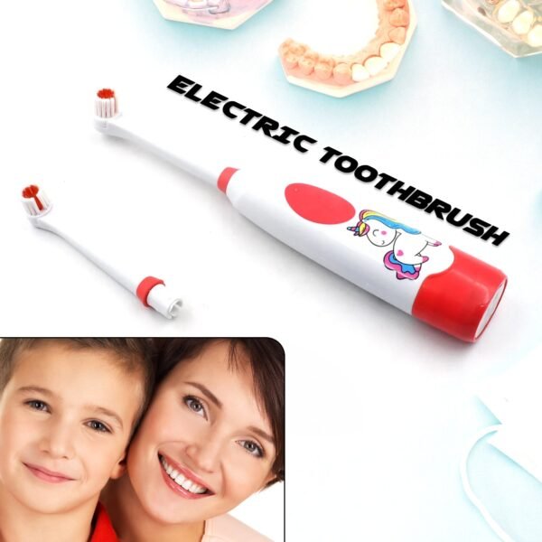 Electric Toothbrush for Kids and Adults 2 Battery