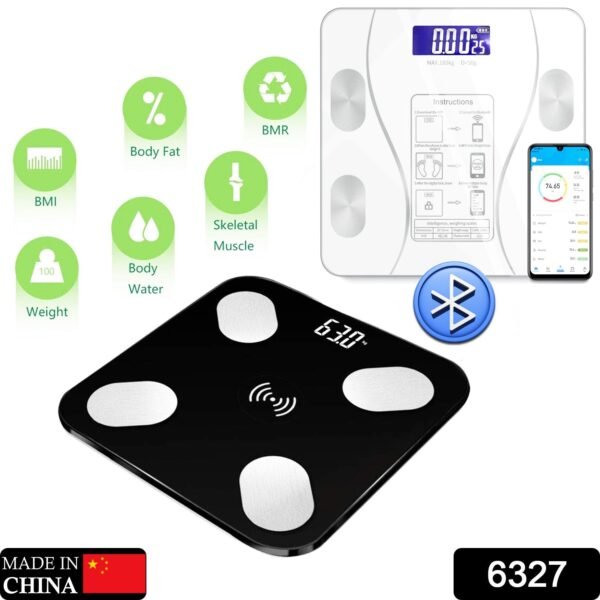 01_0d957ccc-3aa3-4012-8aac-011f05edd225.jpg Bluetooth Body Fat Scale Digital Smart Body Weight Scale iOS and Android App to Manage Body Weight, Body Fat, Water, Muscle Mass, BMI, BMR, Bone Mass and Visceral Fat with BMI Scale
