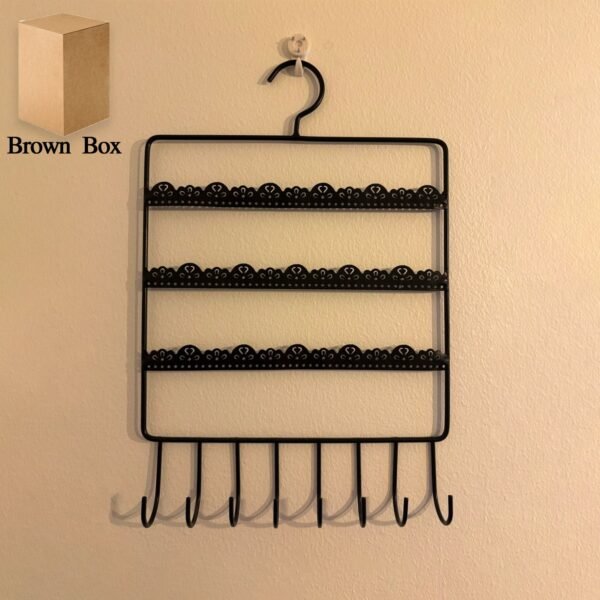 Wall Mounted Earring Organizer – Hanging Jewellery Rack (1 Pc / Mix Size)