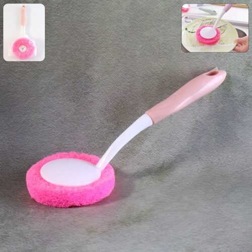01_119a55de-821a-45f2-9c0a-61223a042258.jpg Long Handle Kitchen Dish Scrubber Brush (1 Pc)