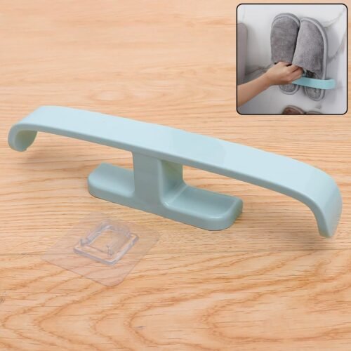 01_13744c25-eaf2-4de1-b932-21b2f2571354.jpg Bathroom Towel Slipper Hanging Rack Self Adhesive Wall Mounted (1 Pc)