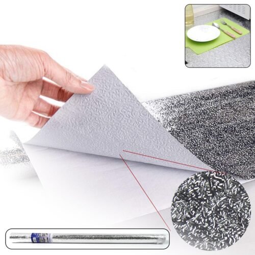 Aluminium foil for Kitchen and Aluminium Foil Paper Sticker Roll (60cmx2Meter)